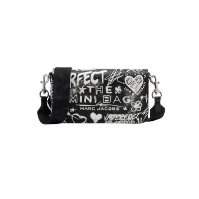 THE PUNK SCRIBBLE LEATHER THE ITEMS SLG THE MINI BAG